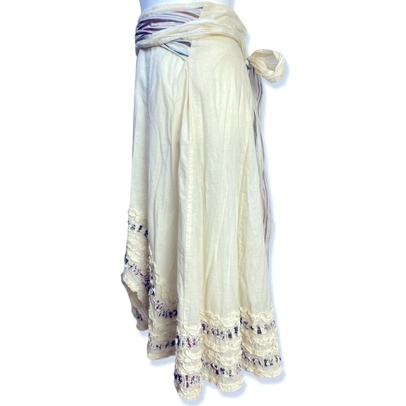 SALT AND PEPPER Flirty Boho High Low Skirt - Picture 4 of 10